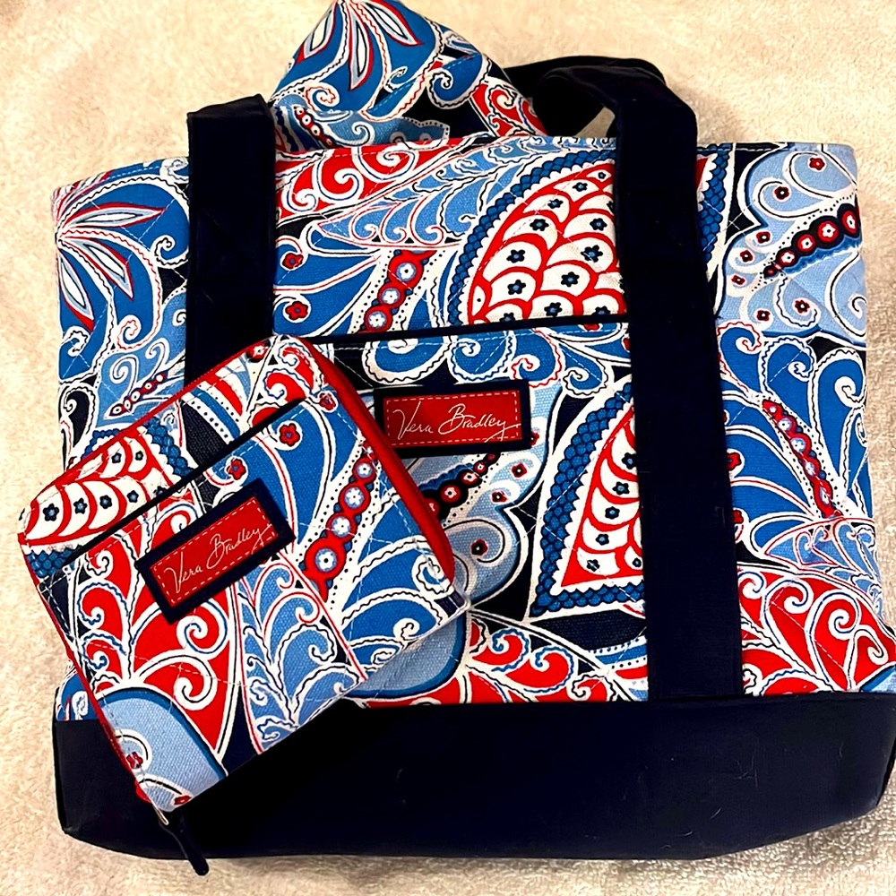 Seaside Port Collection—Tote, Zip Wallet & Sun Hat